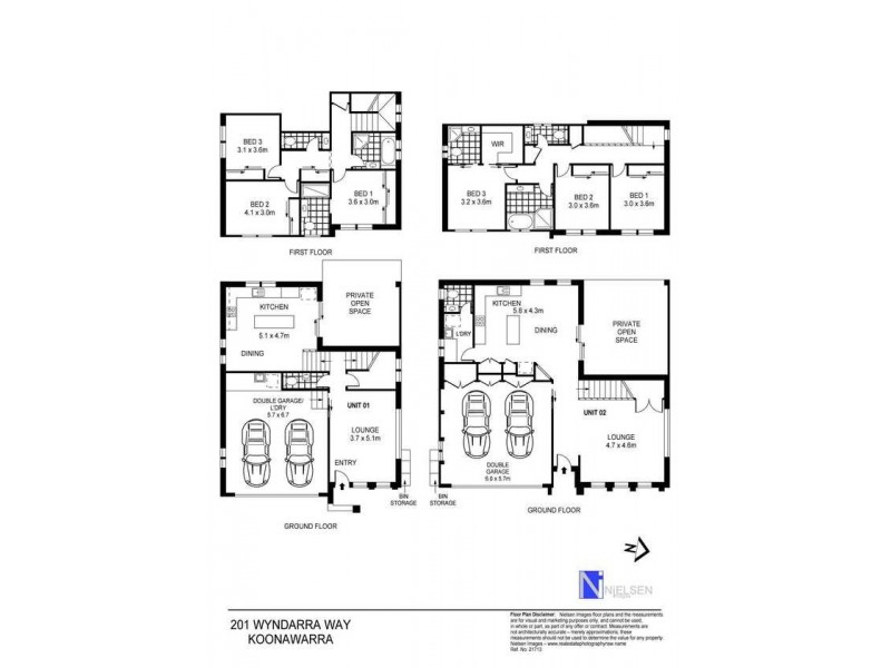 1/201 Wyndarra Way, Koonawarra NSW 2530 Floorplan