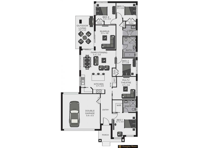 8 Penterong Way, Haywards Bay NSW 2530 Floorplan