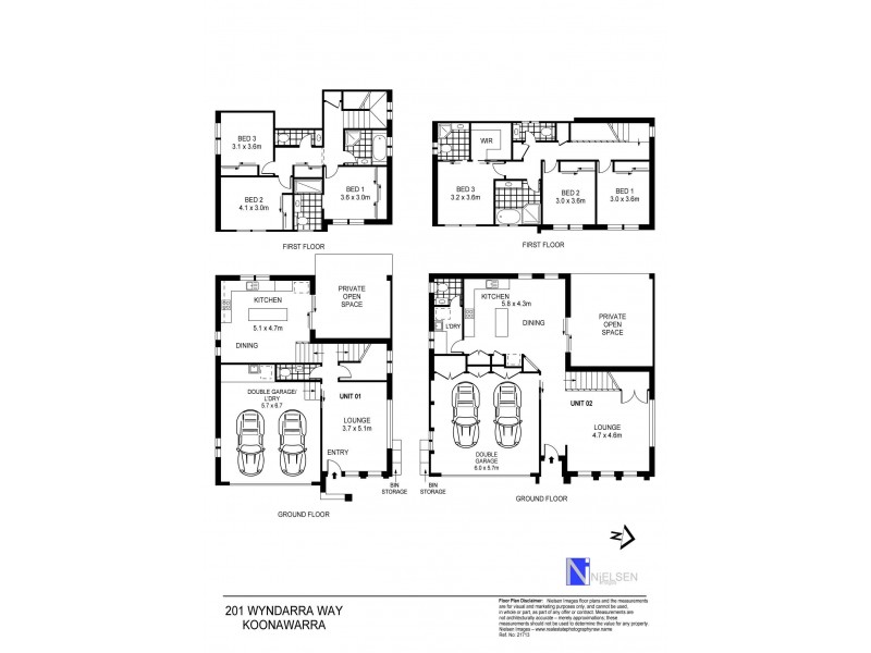 2/201 Wyndarra Way, Koonawarra NSW 2530 Floorplan