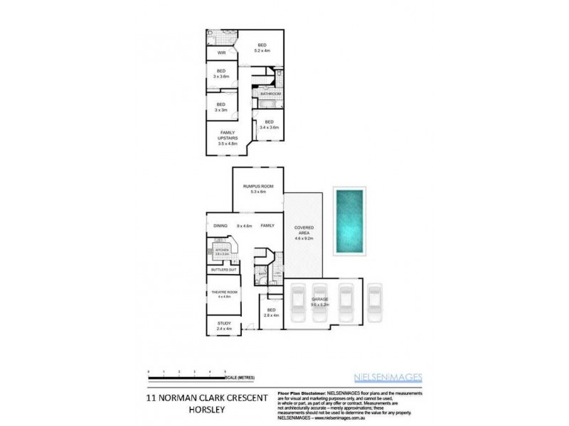 11 Norman Clark Crescent, Horsley NSW 2530 Floorplan
