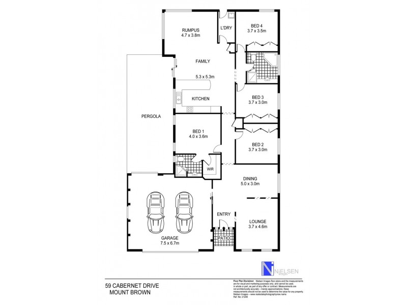 59 Cabernet Drive, Dapto NSW 2530 Floorplan