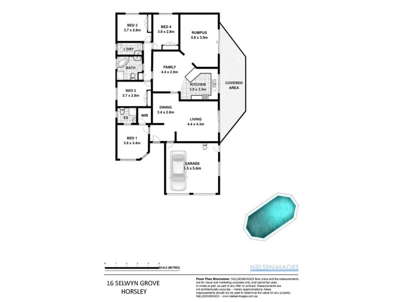 16 Selwyn Grove, Horsley NSW 2530 Floorplan