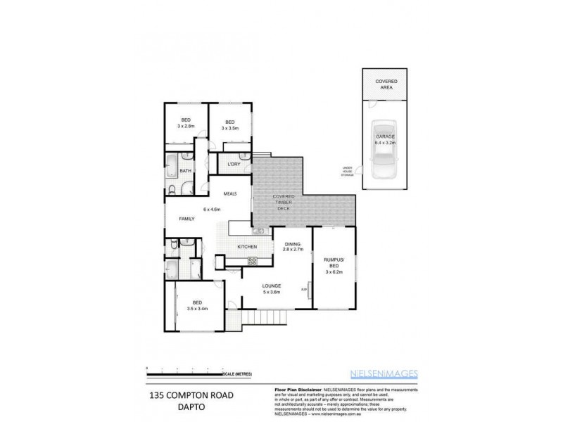 135 Compton Street, Dapto NSW 2530 Floorplan