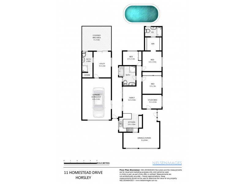 11 Homestead Drive, Horsley NSW 2530 Floorplan