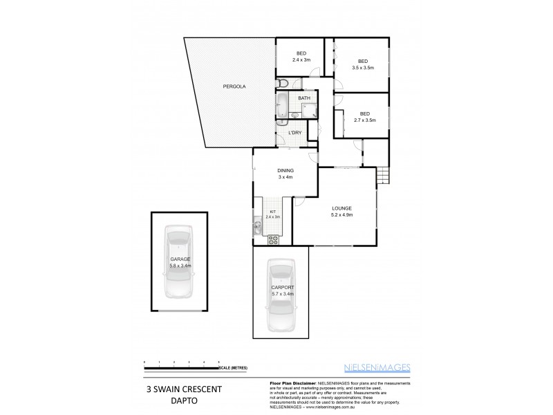 3 Swain Crescent, Dapto NSW 2530 Floorplan