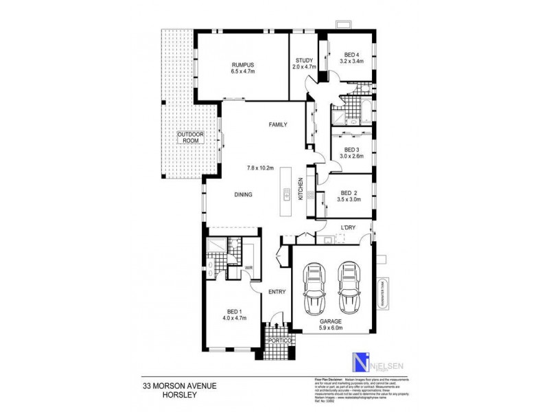 33 Morson Avenue, Horsley NSW 2530 Floorplan