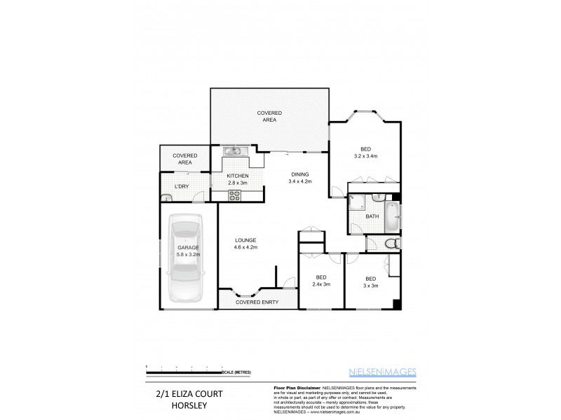 2/1 Eliza Court, Horsley NSW 2530 Floorplan