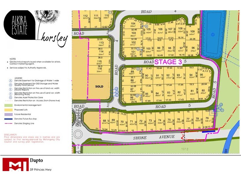 Lot 107,  Alkira Estate, Horsley NSW 2530