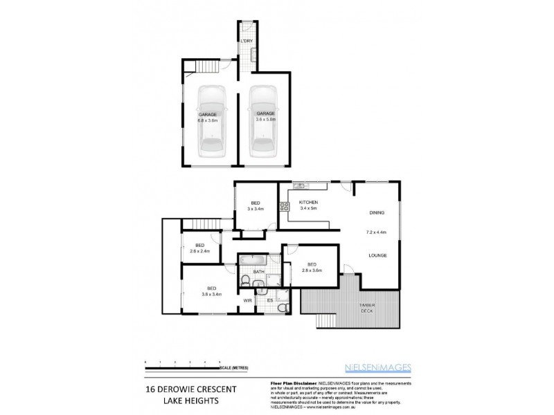 16 Derowie Crescent, Lake Heights NSW 2502 Floorplan