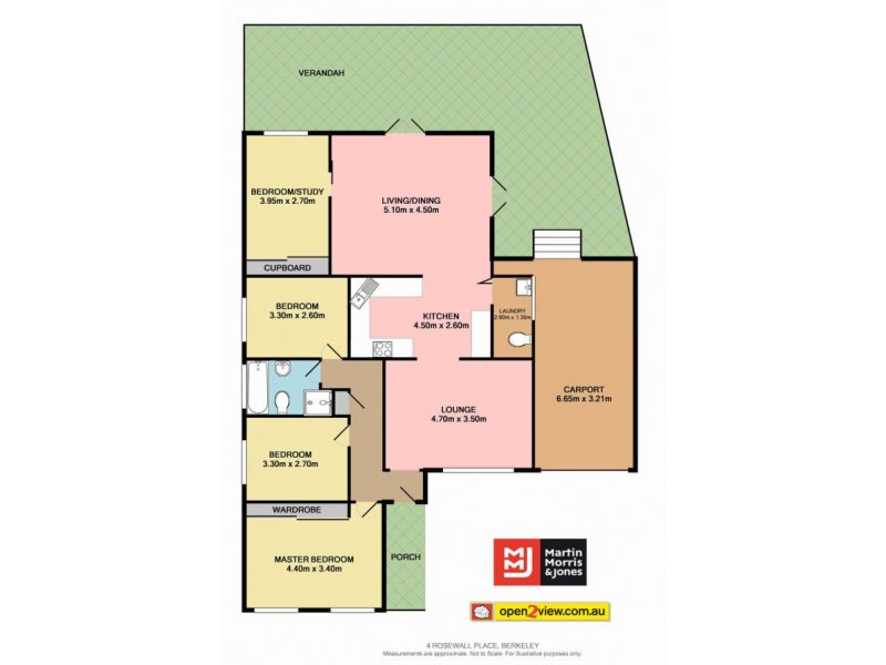 4 Rosewall Place, Berkeley NSW 2506 Floorplan