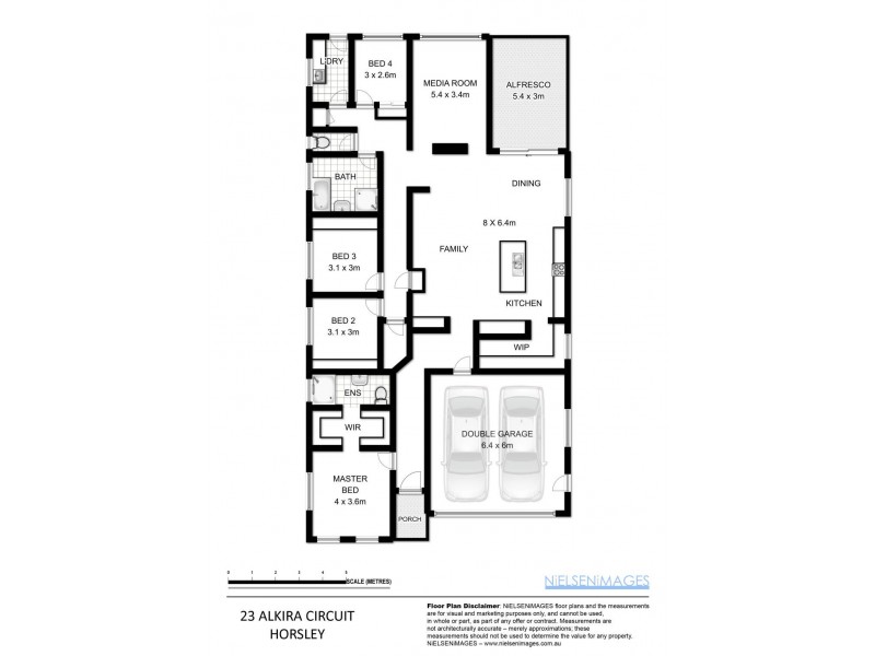 23 Alkira Circuit, Horsley NSW 2530 Floorplan