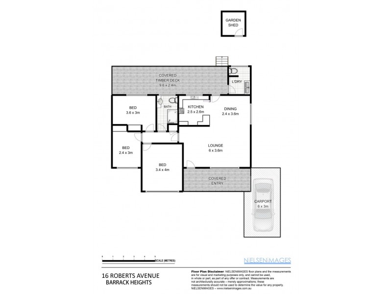 16 Roberts Avenue, Barrack Heights NSW 2528 Floorplan