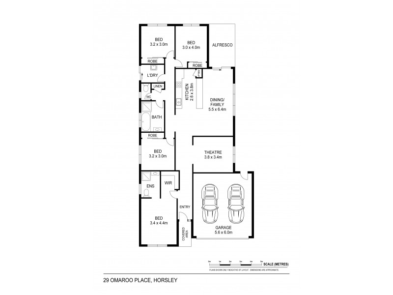 29 Omaroo Place, Horsley NSW 2530 Floorplan