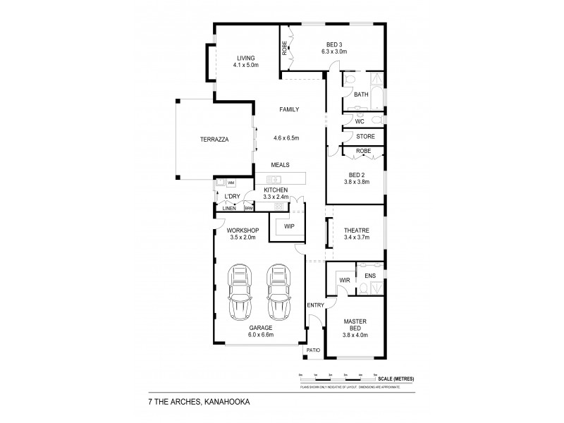 7  The Arches, Kanahooka NSW 2530 Floorplan