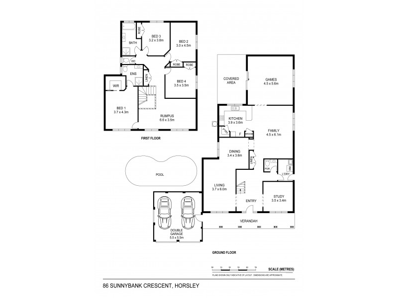 86 Sunnybank Crescent, Horsley NSW 2530 Floorplan