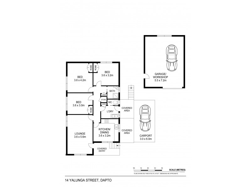14 Yalunga Street, Dapto NSW 2530 Floorplan