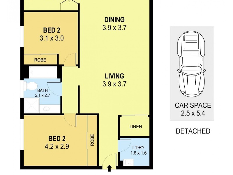 6/48 Keira Street, Wollongong NSW 2500 Floorplan