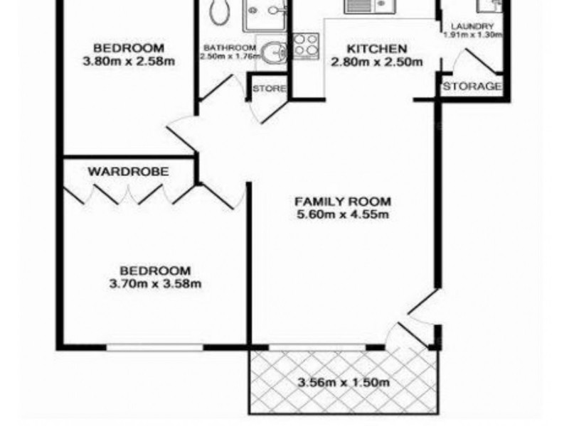 2/17 Prince Edward Drive, Brownsville NSW 2530 Floorplan