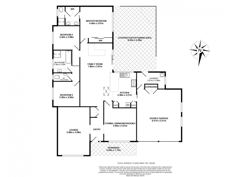 6 Flame Tree Place, Albion Park Rail NSW 2527 Floorplan