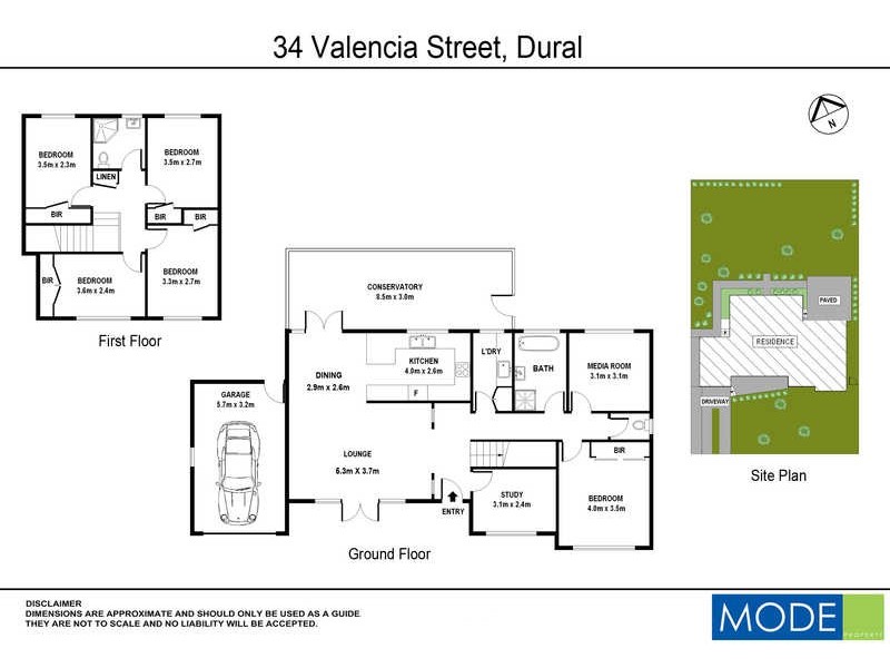 34 Valencia Street, Dural NSW 2158 Floorplan