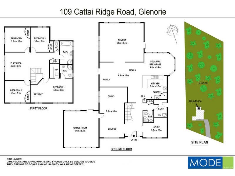 109 Cattai Ridge Road, Glenorie NSW 2157 Floorplan