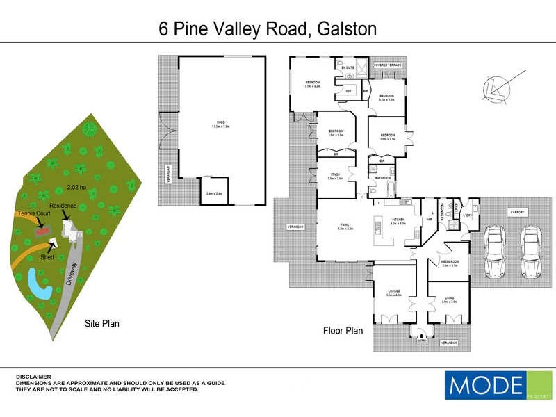6 Pine Valley Road, Galston NSW 2159 Floorplan