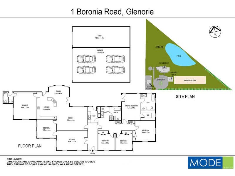 1 Boronia Road, Glenorie NSW 2157 Floorplan