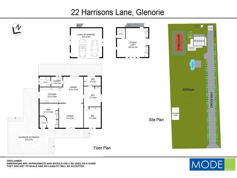 22 Harrisons Lane, Glenorie NSW 2157 Floorplan