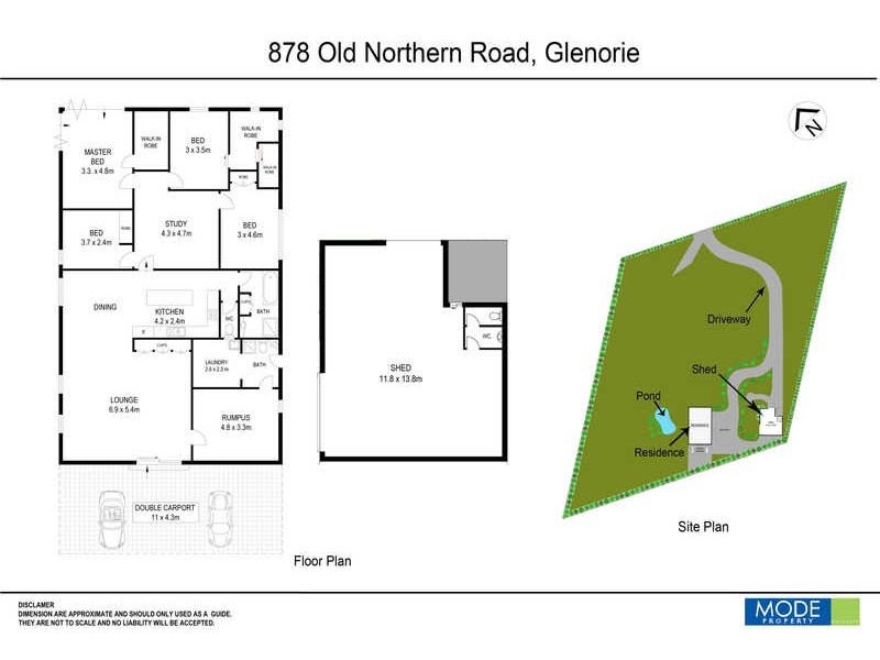878 Old Northern Road, Glenorie NSW 2157 Floorplan