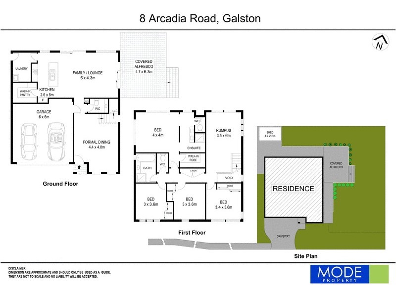 8 Arcadia Road, Galston NSW 2159 Floorplan