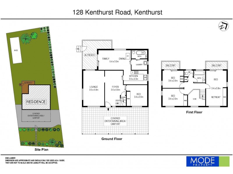 128 Kenthurst Road, Kenthurst NSW 2156 Floorplan