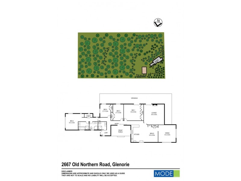 2667 Old Northern Road, Glenorie NSW 2157 Floorplan
