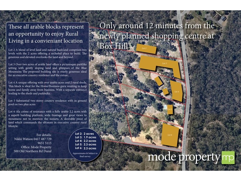 Lot 3, 184 Halcrows Road, Glenorie NSW 2157