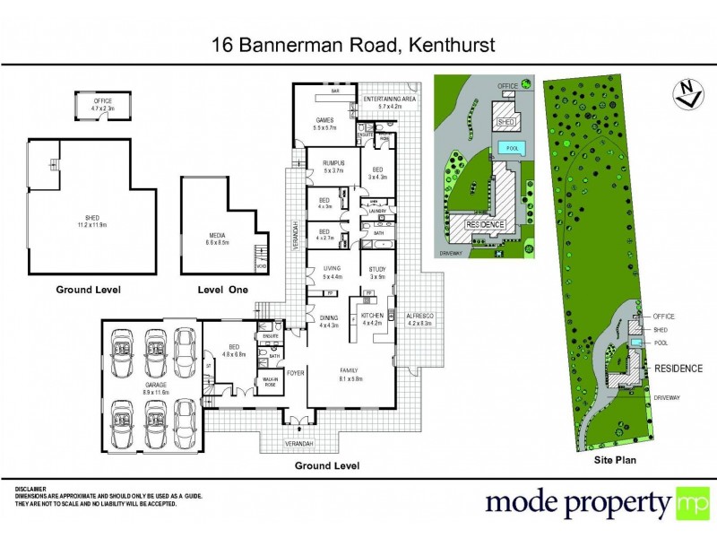 16 Bannerman Road, Kenthurst NSW 2156 Floorplan