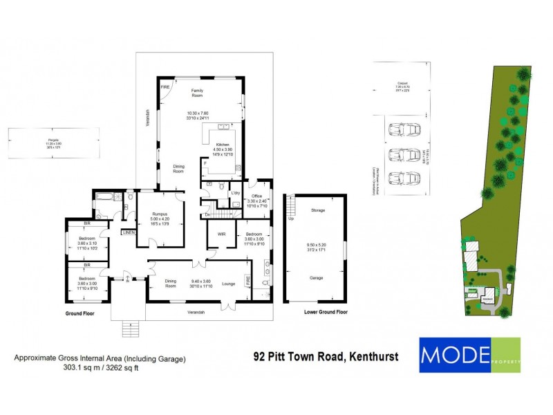 92 Pitt Town Road, Kenthurst NSW 2156 Floorplan