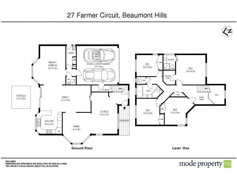 27 Farmer Circuit, Beaumont Hills NSW 2155 Floorplan