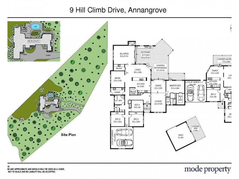 9 Hill Climb Drive, Annangrove NSW 2156 Floorplan