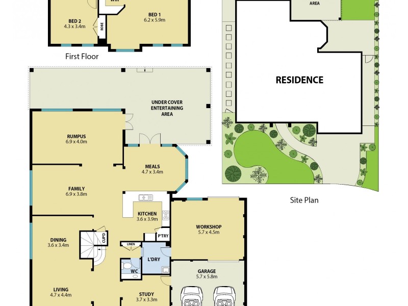 8 Fortune Grove, Kellyville NSW 2155 Floorplan