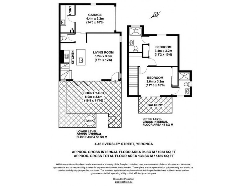 4/46 Eversley Terrace, Yeronga QLD 4104 Floorplan