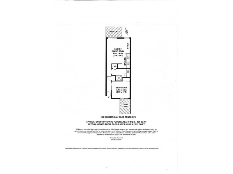 131/139 Commercial Road, Teneriffe QLD 4005 Floorplan