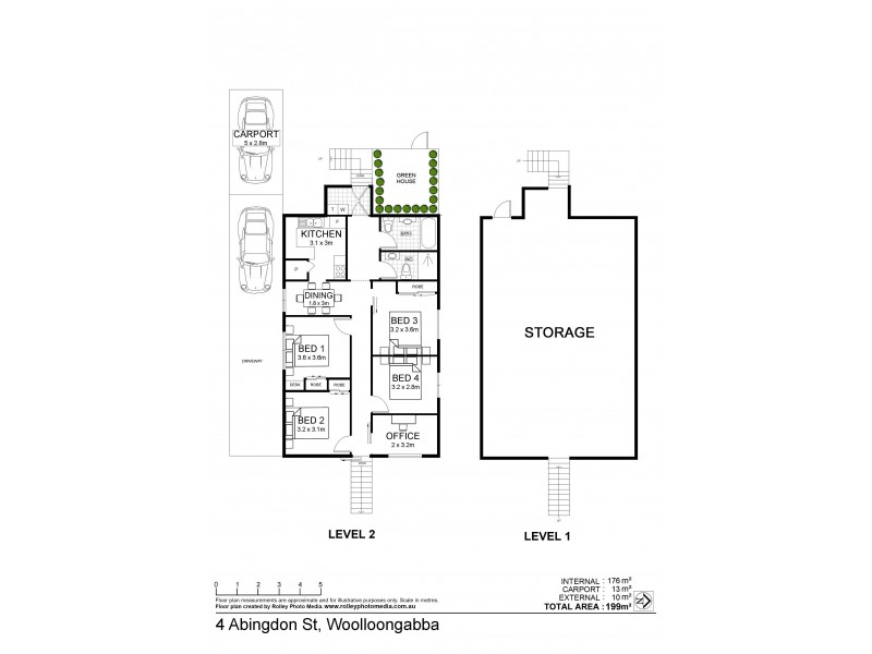 4 Abingdon Street, Woolloongabba QLD 4102 Floorplan