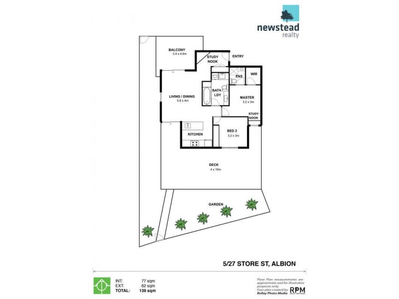 5/27 Store Street, Albion QLD 4010 Floorplan