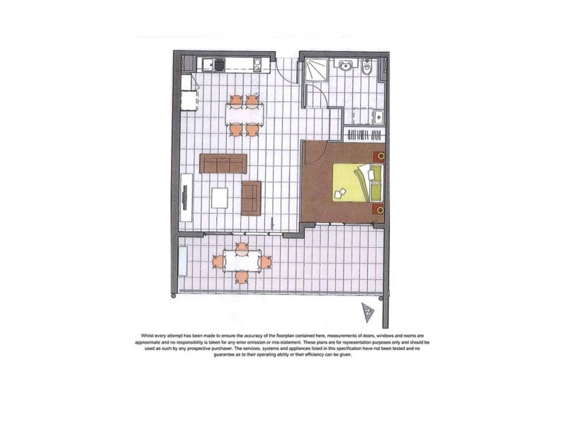 411/19 Masters Street, Newstead QLD 4006 Floorplan