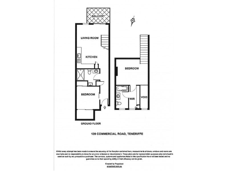 188/139 Commercial Road, Teneriffe QLD 4005 Floorplan