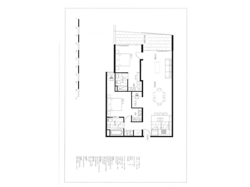 906/53 Wyandra Street, Teneriffe QLD 4005 Floorplan