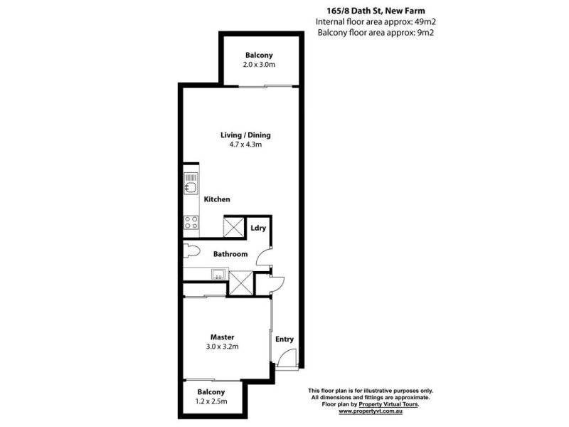 167/139 Commercial Road, Teneriffe QLD 4005 Floorplan