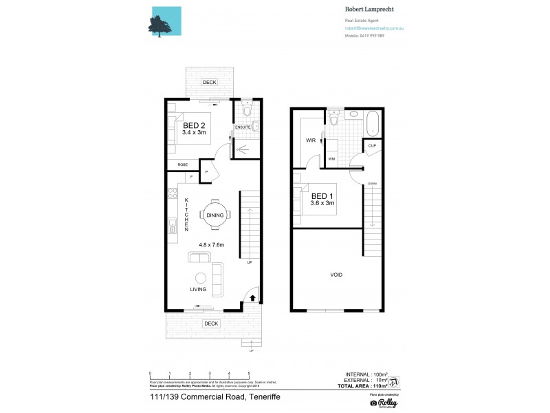 107/139 Commercial Road, Teneriffe QLD 4005 Floorplan