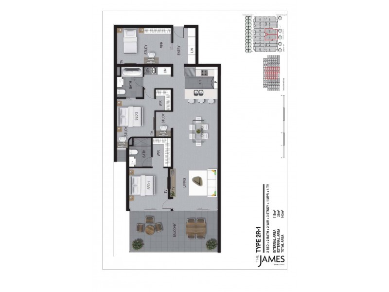 Helen Street, Teneriffe QLD 4005 Floorplan