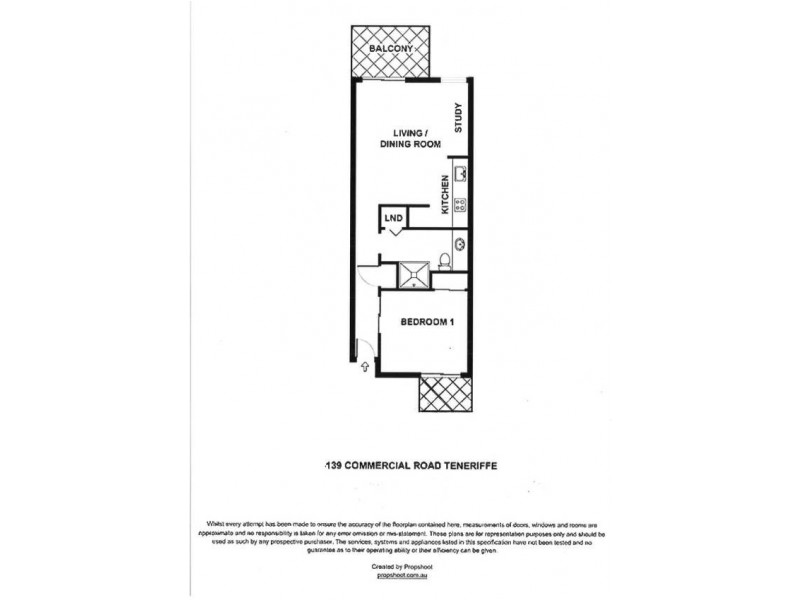 163/139 Commercial Road, Teneriffe QLD 4005 Floorplan