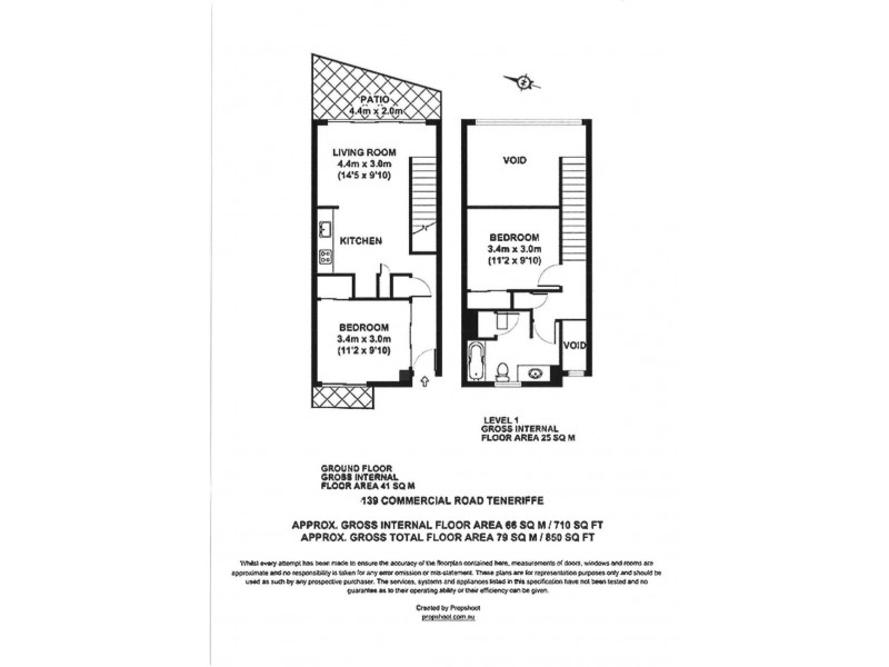 59/139 Commercial, Teneriffe QLD 4005 Floorplan